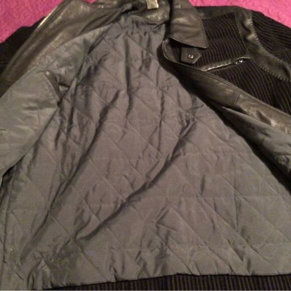 Torras jacket - bomber style - Corduroy W/ leather accents leather accent- lined - Picture 3 of 10